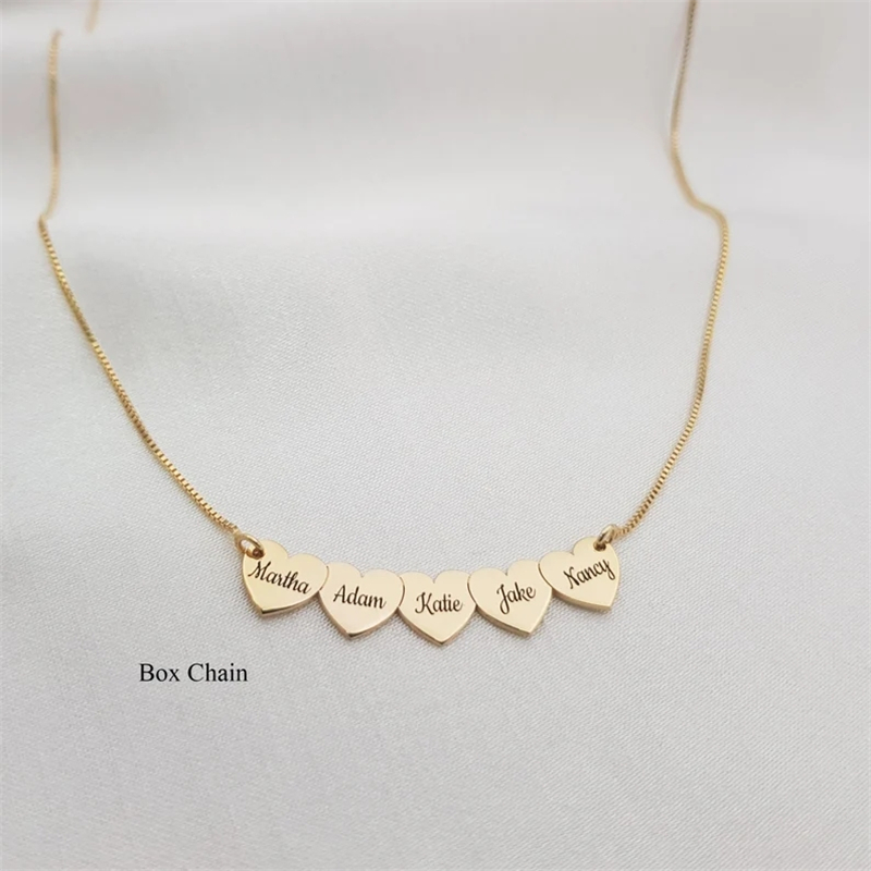 Birth Flower Necklace - Tùy Chỉnh Bên Cách Bèo Dây