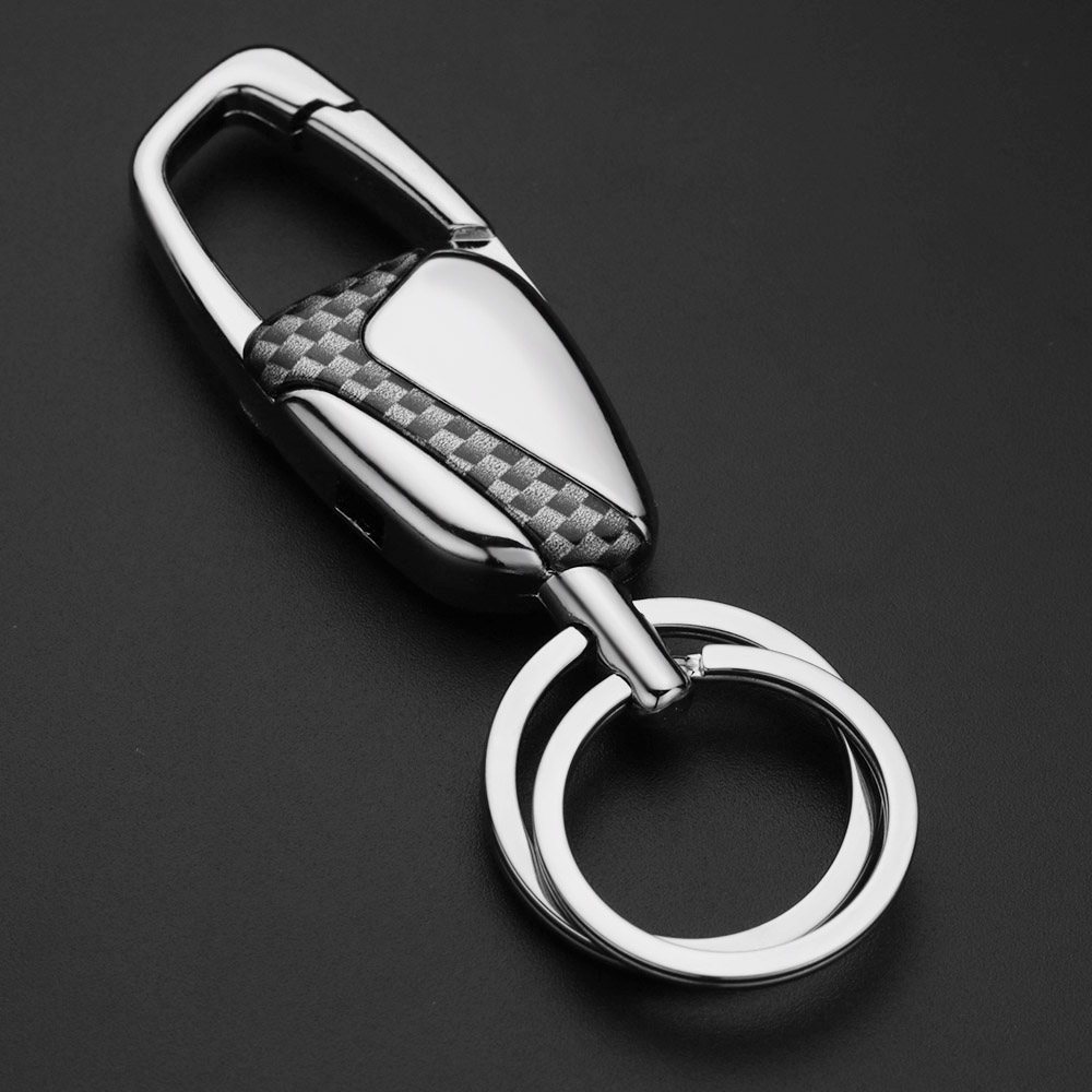 Personalized Keyring Double Sw - đánh giá và giá Initial Ring Custom