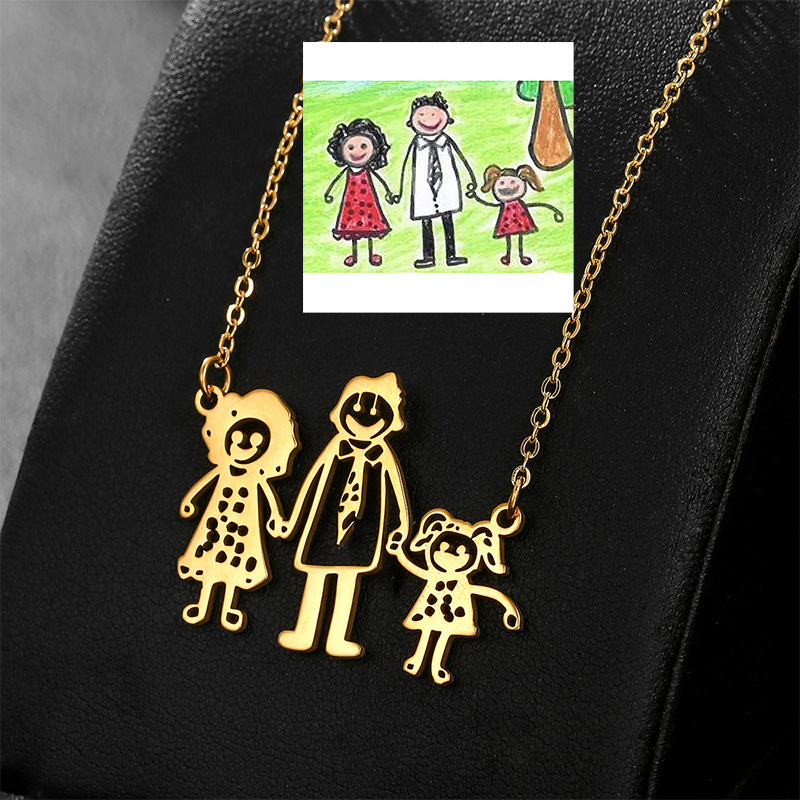 DIY Custom Logo Children's Dra - đánh giá và giá Birth Flower Necklace