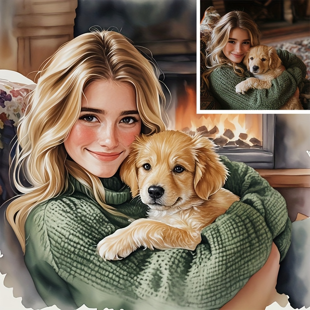 Custom Photo Canvas Print - Ha - đánh giá và giá Pet Portrait Custom