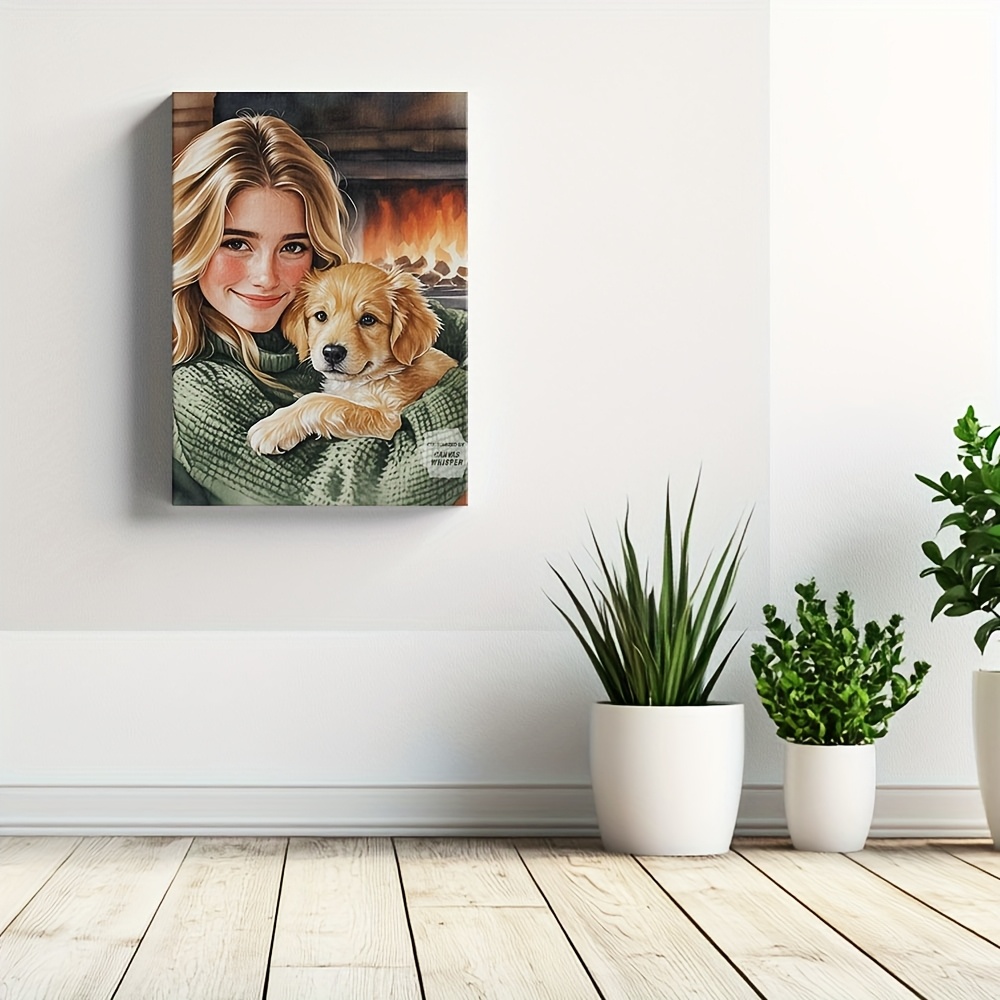 Custom Photo Canvas Print - Ha - đánh giá và giá Pet Portrait Custom