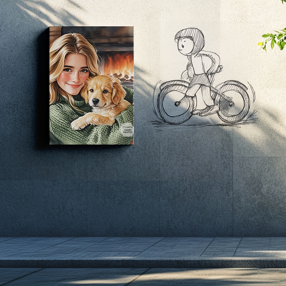 Custom Photo Canvas Print - Ha - đánh giá và giá Pet Portrait Custom