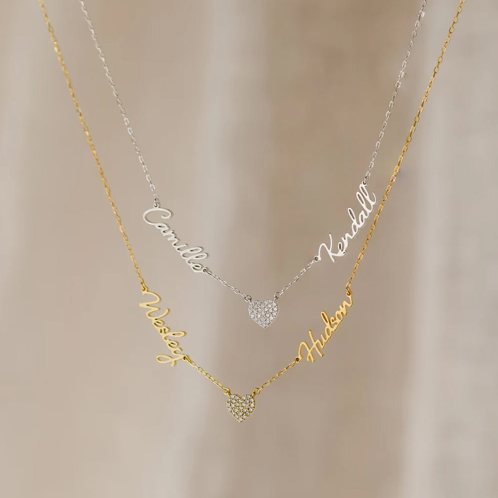 Haiyufly Custom Multiple Name  - đánh giá và giá Birth Flower Necklace